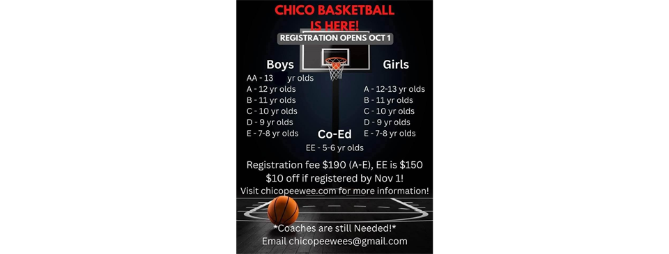 Basketball sign-ups